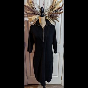 Marc New York, Andrew Marc, Black Dress, Women's Size L, 100% Acrylic
